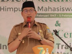 Hadir Dies Natalis HMI Ke-76, Wabup Harap HMI Makin Kompak