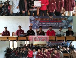 Karang Taruna Kecamatan Seberang Kota Bergerak Lakukan Sosialisasi Narkoba Ke Salah Satu Sekolah Aliyah