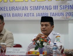 Wakil Ketua DPRD Kota Jambi Hadiri Musrenbang Tingkat Kelurahan