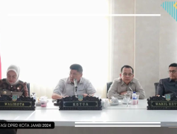 DPRD Kota Jambi Gelar Rapat Paripurna Penyempurnaan Hasil Evaluasi Ranperda Perubahan APBD Tahun 2024