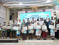 Anggota DPRD Kota Jambi Hadiri Penutupan Lomba Bercerita Tingkat SD/MI