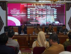 Gelar Rapat Persiapan Penyelenggaraan Pilkada Serentak Tahun 2024, Pjs. Gubernur Sudirman: Kita Cek Kesiapan KPU Kabupaten/Kota