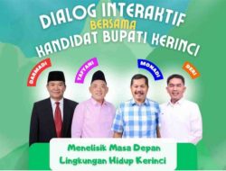 Dialog Bersama Calon Bupati Kerinci Bahas Tentang Masa Depan Lingkungan