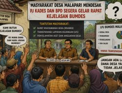 Warga Desak Pj Kades dan BPD Malapari Segera Gelar Musdes, Kejelasan BUMDes Dipertanyakan