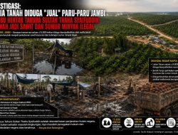 “MISTERI 15 RIBU HEKTARE TAHURA BATANGHARI: Siapa di Balik Dugaan Perambahan, Sawit dan Illegal Drilling?”