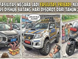 DIDUGA FASILITAS NEGARA JADI FASILITAS PRIBADI, KENDARAAN DINAS DISHUB BATANG HARI DISOROT DARI TAHUN 2021