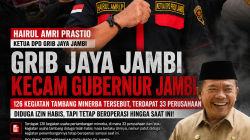 GRIB JAYA JAMBI KECAM GUBERNUR JAMBI Tata Kelola Pertambangan Minerba Harus Transparan, Tegakkan Hukum, Jangan Biarkan Rakyat Menanggung Dampaknya