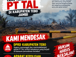 MASYARAKAT TEBO KEMBALI PERTANYAKAN KEBAKARAN PT TAL, IZIN PERUSAHAN DAN HAK TENAGA KERJA,DESAK PEMKAB DAN APARAT MELAKUKAN PENYELIDIKAN.