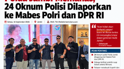 Skandal Suap Seleksi Bintara Polda Jambi Memanas, 24 Oknum Polisi Dilaporkan ke Mabes Polri dan DPR RI