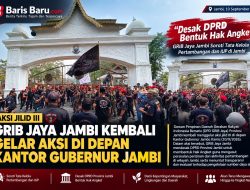 DPD GRIB Jaya Jambi Kembali Gelar Aksi Jilid III, Desak DPRD Bentuk Hak Angket soal IUP