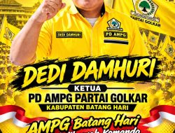 Dedi Damhuri Pimpin AMPG Golkar Batang Hari, Mesin Muda Mulai Dipanaskan: Siap Menang atau Sekadar Atribut?