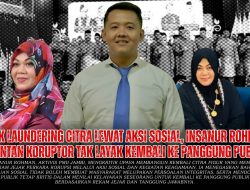Tolak Laundering Citra Lewat Aksi Sosial, Insanur Rohman: Mantan Koruptor Tak Layak Kembali ke Panggung Publik